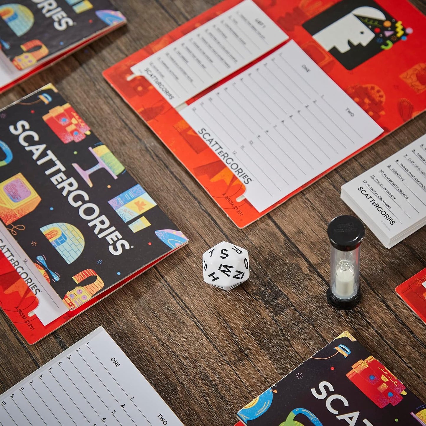 HotHasbro Gaming Scattergories Classic Game, Party Game for Adults and Teens Ages 13 and up, Board Game for 2+ Players