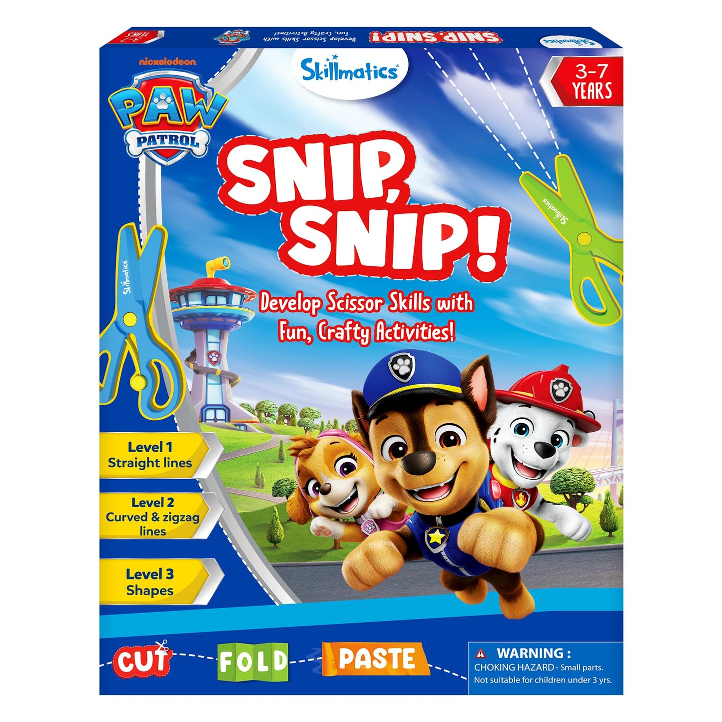 HotSkillmatics Scissor Skills Activity Book for Preschoolers – Snip Snip