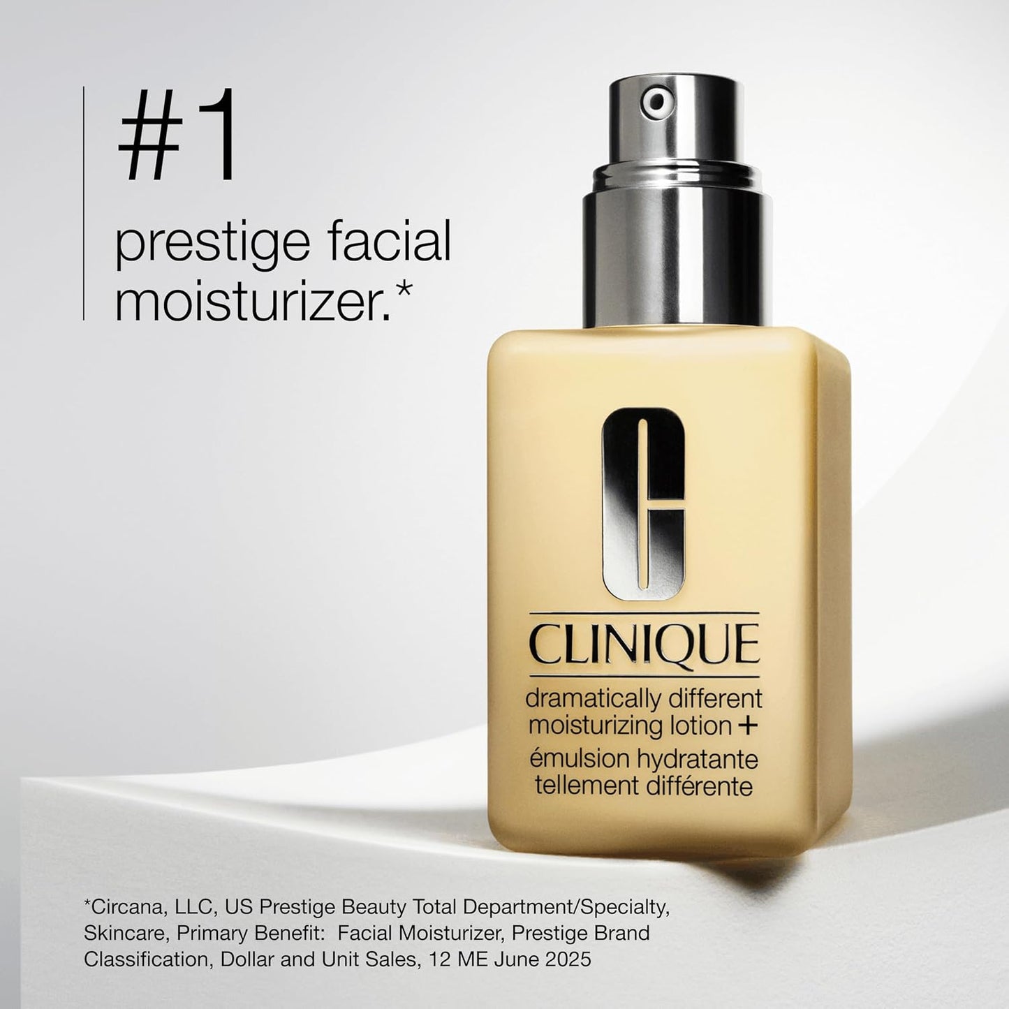 HotClinique Dramatically Different Moisturizing Lotion+ | Hydrating Face Moisturizer With Glycerin and Urea | Strengthens Skin Barrier | Step 3 in 3-Step Skin Care Routine