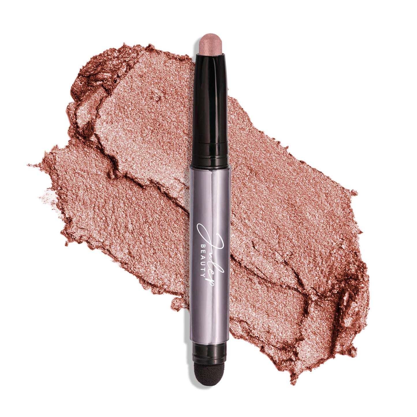 HotJulep Eyeshadow 101 Cream-to-Powder Waterproof Eyeshadow Stick – Champagne Shimmer – Long-Lasting, Buildable, Crease-Proof, Cruelty Free, Shimmer Finish with Built-In Smudger