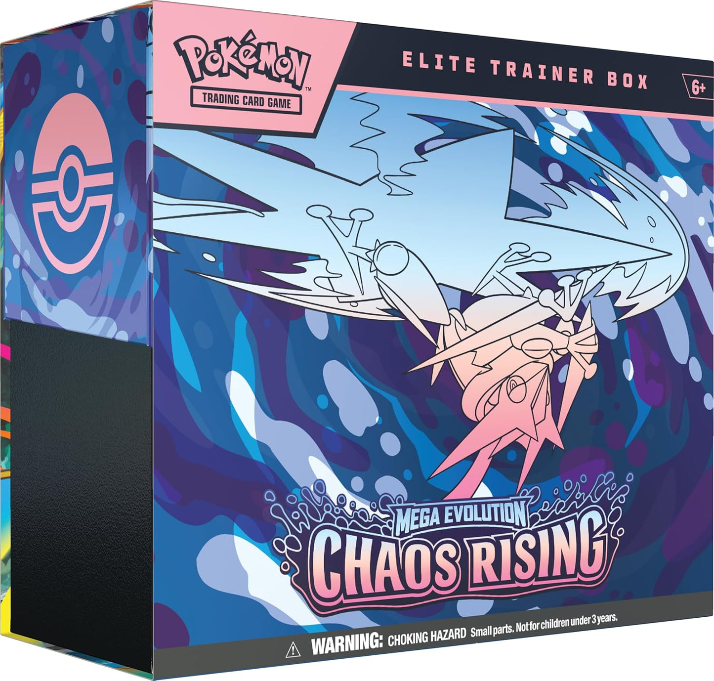 HotPokémon TCG: Mega Evolution—Chaos Rising Elite Trainer Box