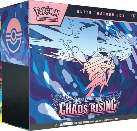 HotPokémon TCG: Mega Evolution—Chaos Rising Elite Trainer Box