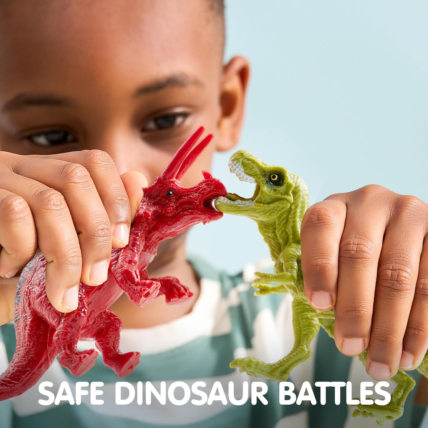 Hot JOYIN Dinosaur Toys for Kids 3-5, 17 PCS Realistic Dinosaur Figures with Activity Play Mat & Storage Cage, Ideal Kids Toys for 3 Year Old Boys, Animals Toy for Boys Birthday Gifts