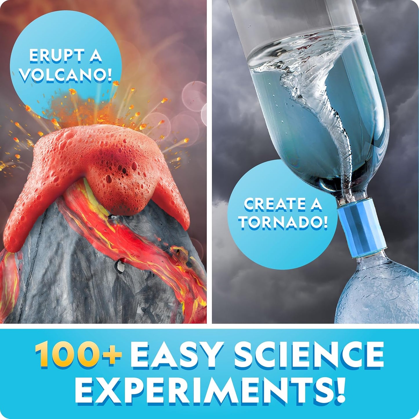 Hot National Geographic Earth Science Kit with 100+ Activities for Kids 8-12 | Crystal Growing, Volcano Experiments, Rock Collection, Earth Science Activities, STEM Projects, Birthday Gift