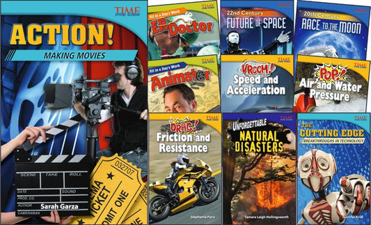 Hot TIME FOR KIDS® Nonfiction Readers STEM Grade 5, 10-Book Set