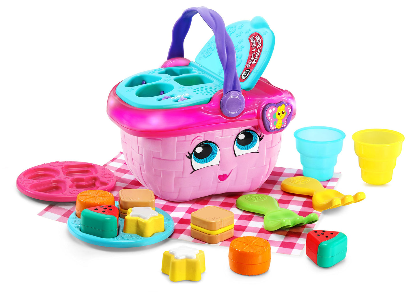 HotLeapFrog Shapes and Sharing Picnic Basket, Pink