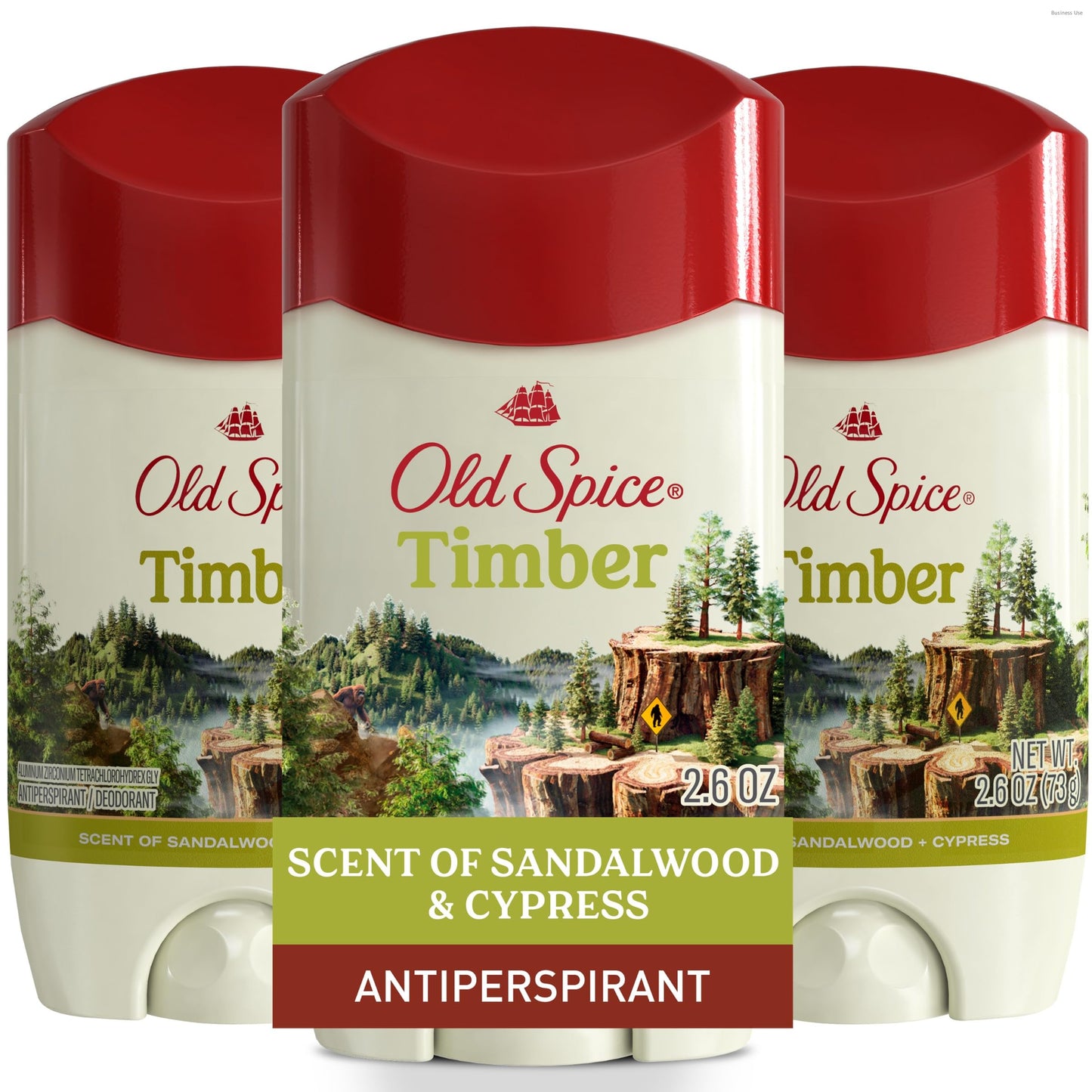 HotOld Spice Dry Feel Antiperspirant Deodorant for Men, 24/7 Freshness, 24/7 Sweat & Odor Protection, Gentle on Skin with Skin Conditioners, Fiji with Palm Tree + Coconut Scent, 2.6 oz (Pack of 3)