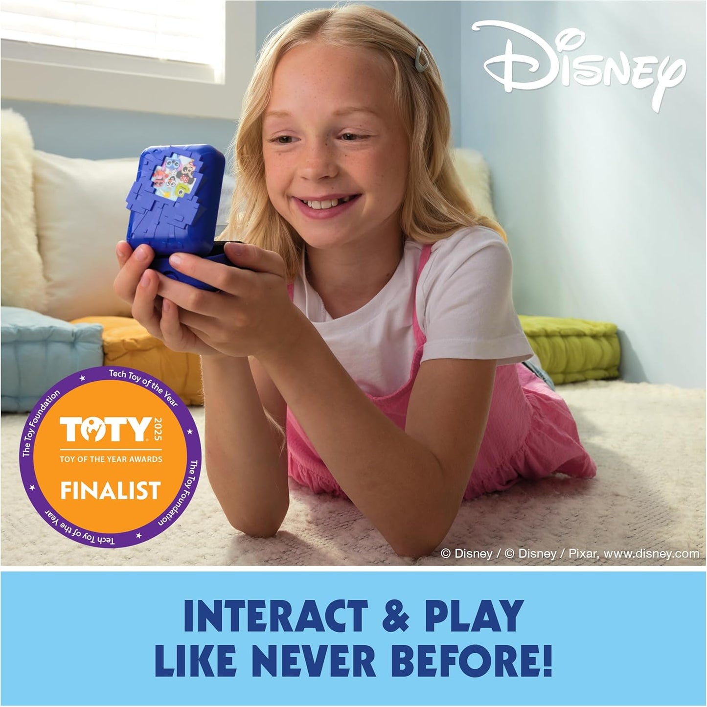 Hot BITZEE Disney Interactive Toy & Digital Pet, Ages 5+ | Collect 30 Disney & Pixar Characters, Unlock Unique Magical Moments, Screen-Free Responsive Play, Birthday Gifts for Kids
