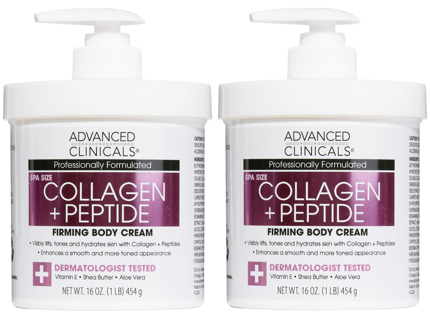 HotAdvanced Clinicals Retinol Body Lotion & Face Moisturizer | Visible Anti Aging Skin Care Retinol Body Cream For Women & Men Targets Look Of Fine Lines, Wrinkles, & Crepe Looking Dry Skin, 16 Ounce