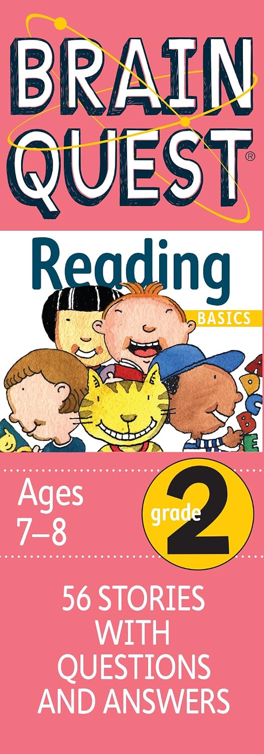 Hot Brain Quest Grade 2 Reading: 56 Stories with Questions and Answers