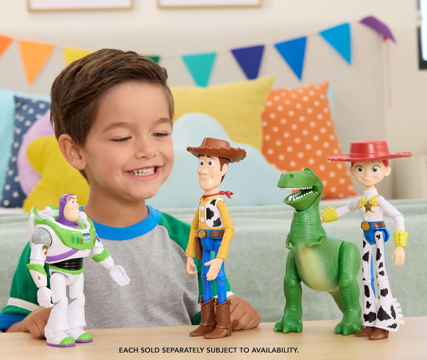 HotMattel Disney and Pixar Toy Story 5 Buzz Lightyear Action Figure | 7-inch Playscale, 1 Key Character, 8+ Posable Joints, Movie-Accurate Design