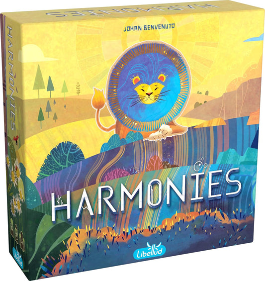 HotAsmodee Harmonies Board Game - Create Oneiric Landscapes, Strategic & Poetic Gameplay, Fun Family Game for Kids & Adults, Ages 10+, 1-4 Players, 30 Min Playtime, (Multilingual Edition)