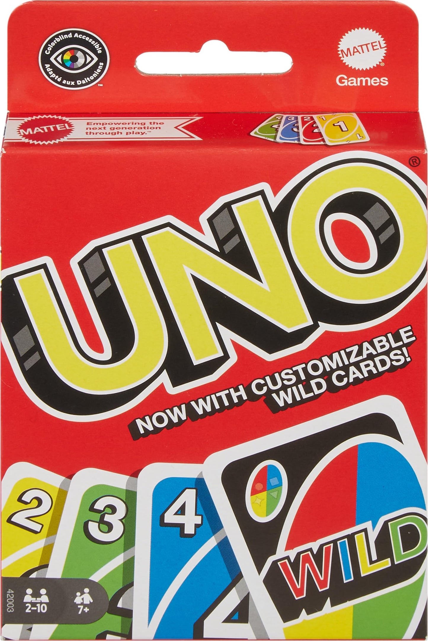 HotMattel Games UNO Splash Card Game, Ages 7+, 2-10 Players | With Waterproof Cards &Portable Carabiner Clip for Travel, Pool Time, Camping & Game Nights Away