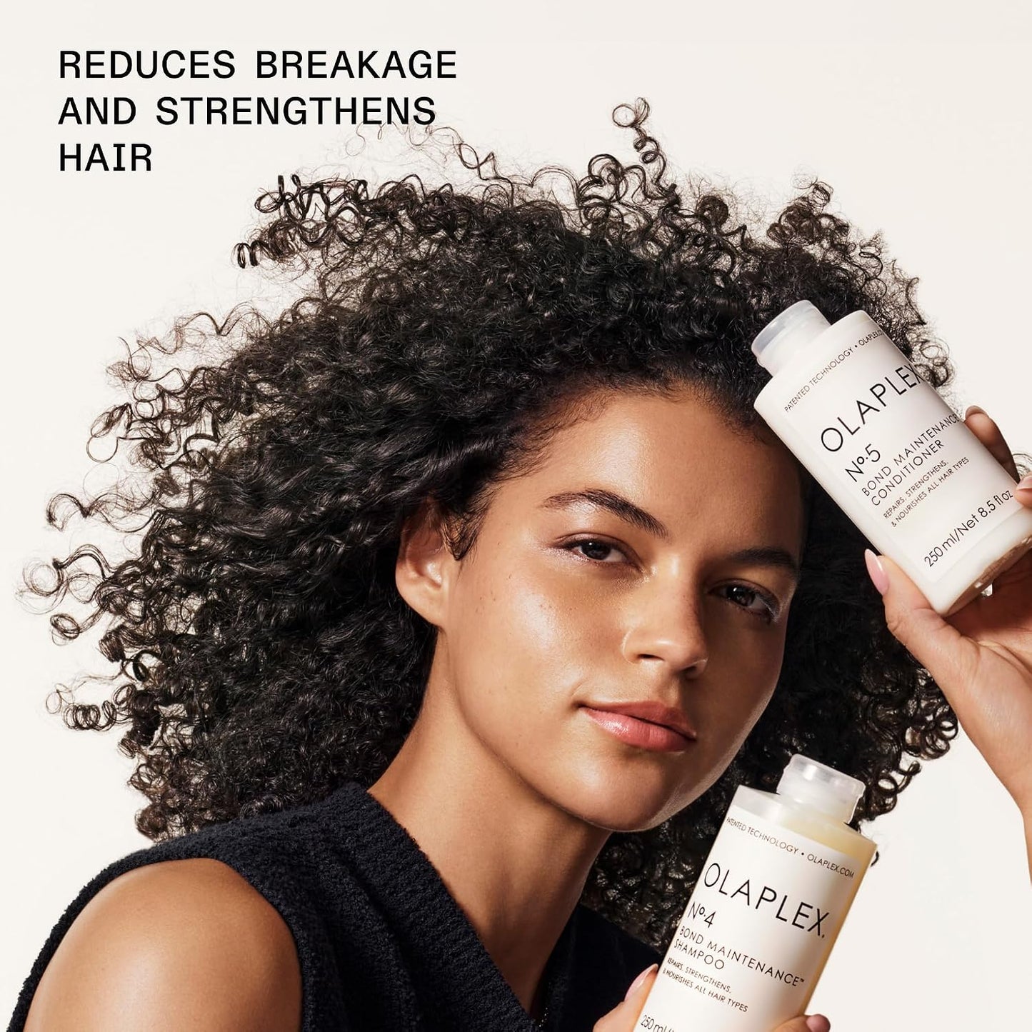 HotOlaplex N°.4 Bond Maintenance™ Hair Strengthening Shampoo: Repairs Damage & Defend Against Future Breakage | Replenishes Hydration | For Coily, Curly, Straight, and Wavy