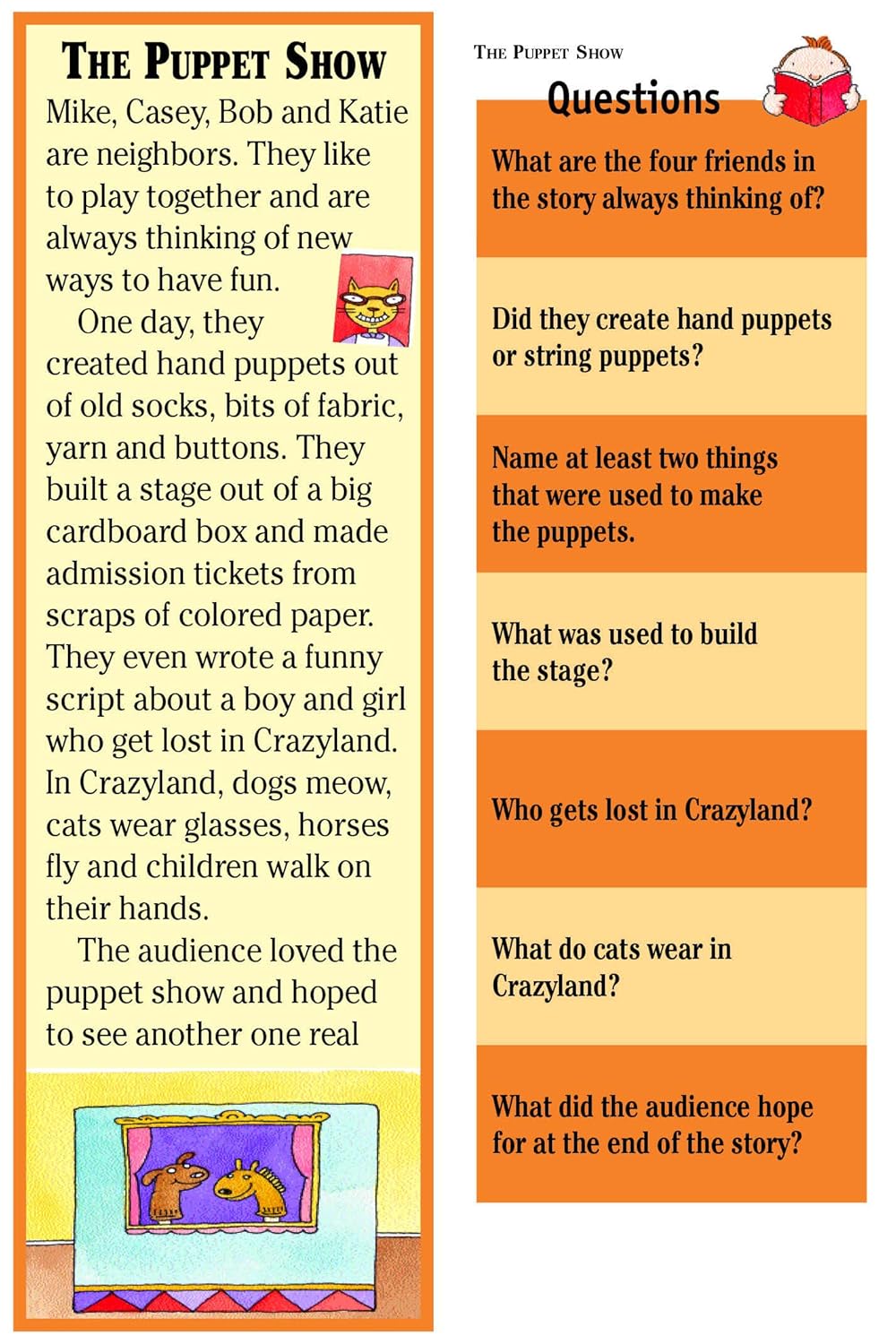 Hot Brain Quest Grade 2 Reading: 56 Stories with Questions and Answers