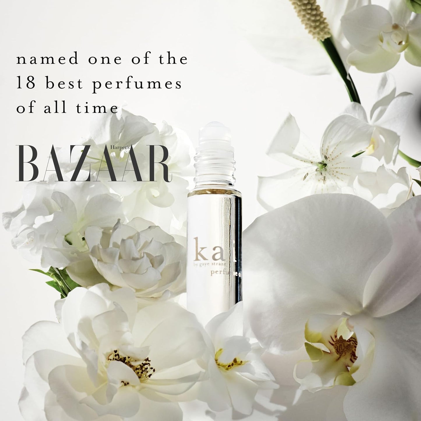 Hot kai perfume oil – a fresh, beautiful, light gardenia scent wrapped in white exotics, 1/8 oz perfume roll-on | long lasting, serene, vegan, clean and inspired by memories of Hawaiian vacations