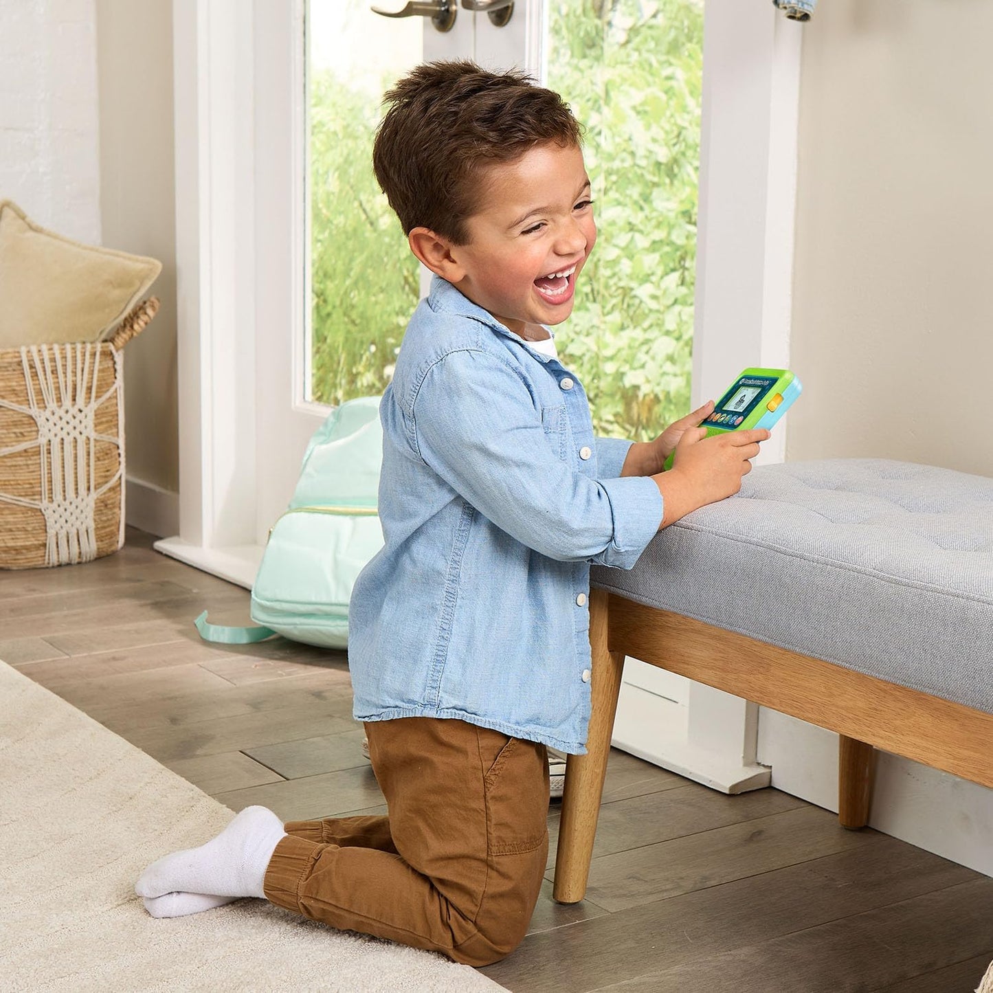 Hot LeapFrog Preschool Game and Go Handheld Video Game Toy, Green