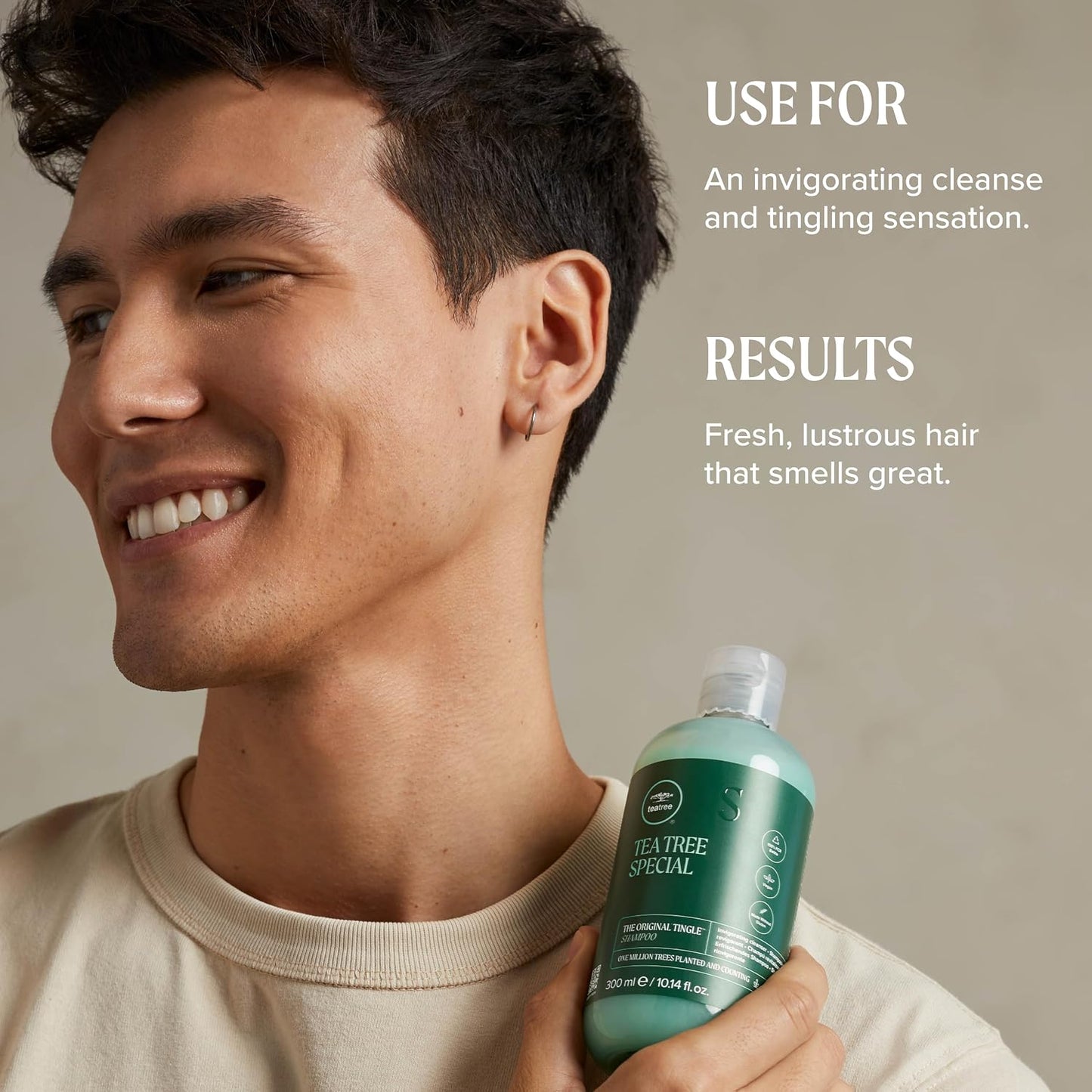 HotTea Tree Special Shampoo, Deep Cleans, Refreshes Scalp, For All Hair Types, Especially Oily Hair