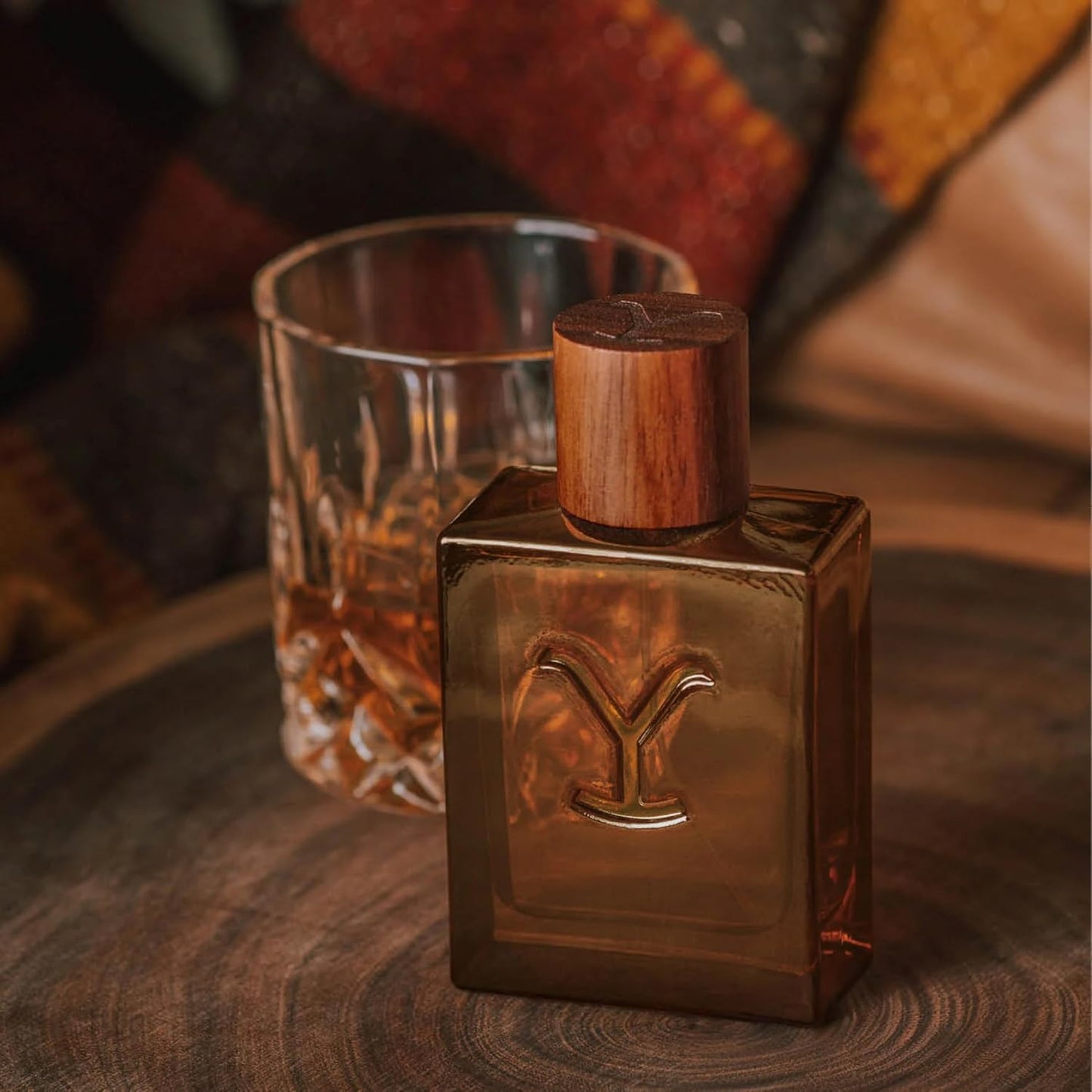 Hot Tru Western Yellowstone Ride Men’s Handcrafted Cologne Spray for Men, Raw Bergamot, Smoked Whiskey, Charred Vanilla & Rough‑Cut Tobacco, 3.4 fl oz (100 ml)