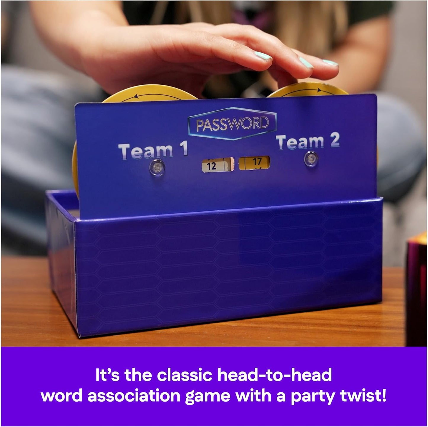 Hot Spin Master Games, Password Party Game, As Seen on The Tonight Show with Keke Palmer, The Viral Party Card Game, Friendsgiving, 4+ Players, for Ages 14 & Up