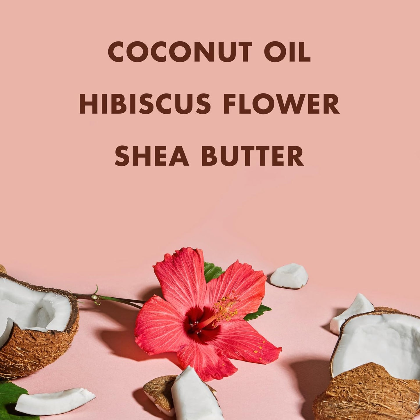 HotShea Moisture Curl & Shine Conditioner Coconut & Hibiscus, for Thick, Curly Hair, to Moisturize & Soften, 24 Fl oz