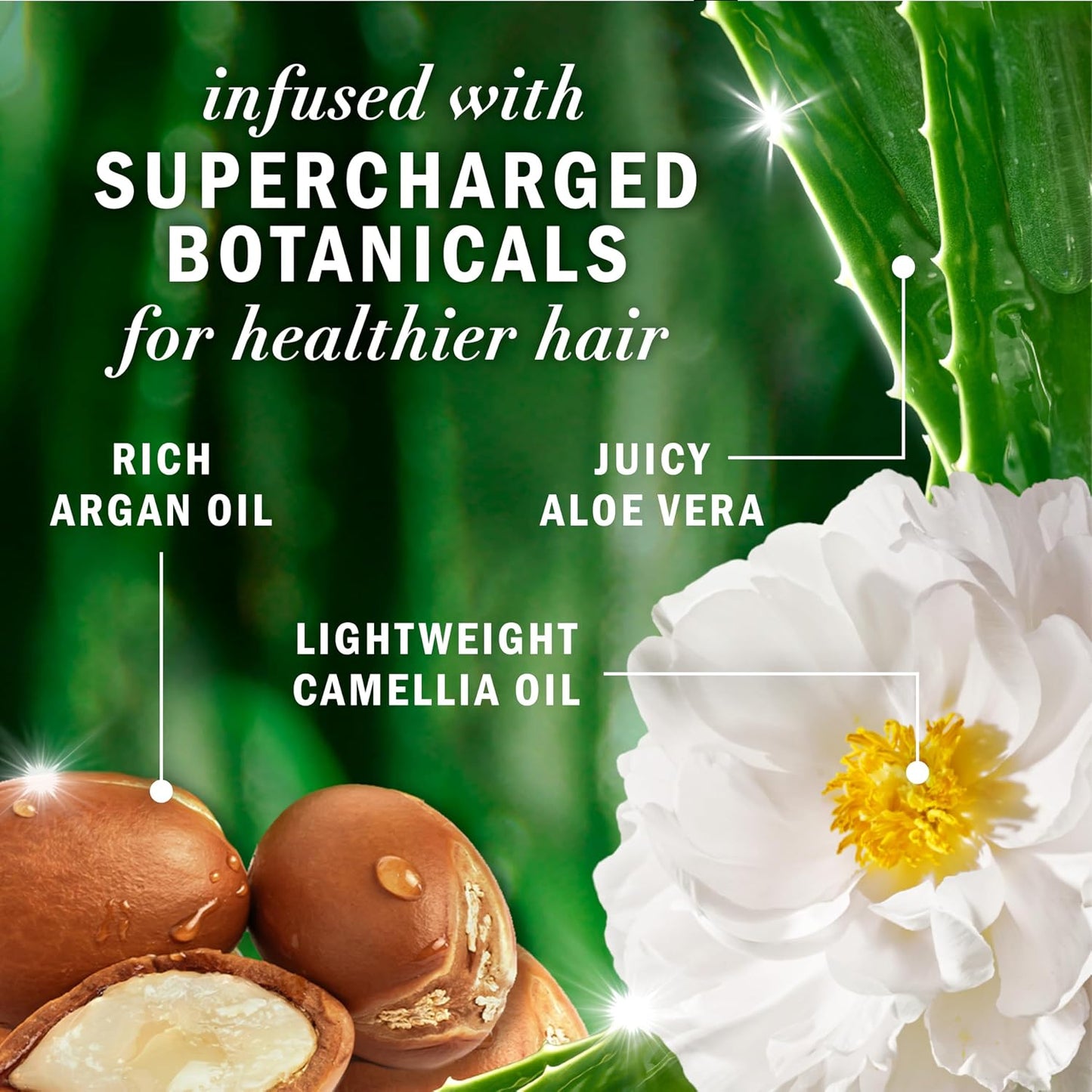 HotHerbal Essences Argan Oil Repair Shampoo & Conditioner Set, Moisturizes & Smoothes, Paraben-Free, Color-Safe, pH-Balanced, Citrus Scent, 20.2 Fl Oz, 2-Pack