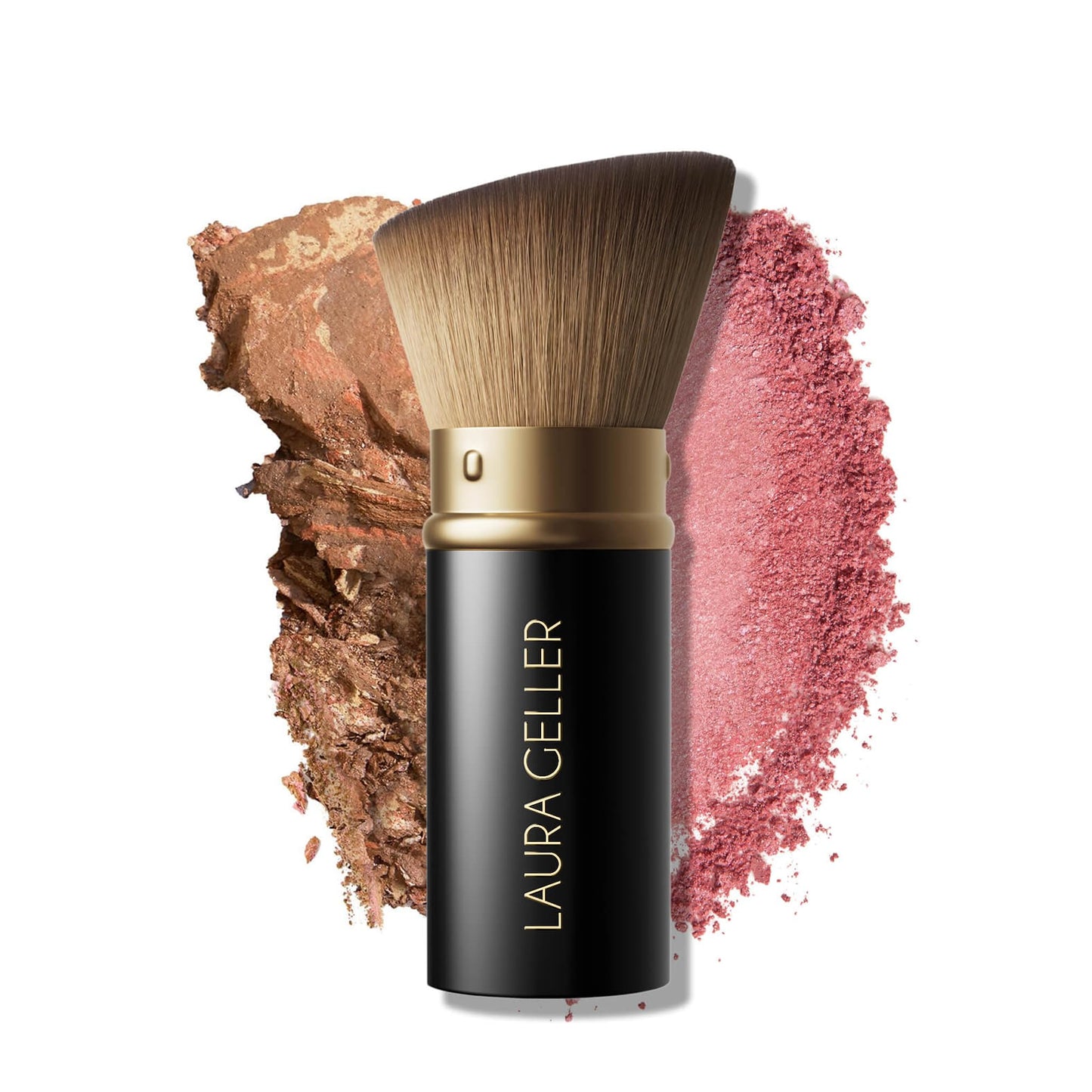HotLAURA GELLER NEW YORK Cosmetic Professional Makeup Brushes - Cruelty-Free 02 Retractable Angled Kabuki Brush