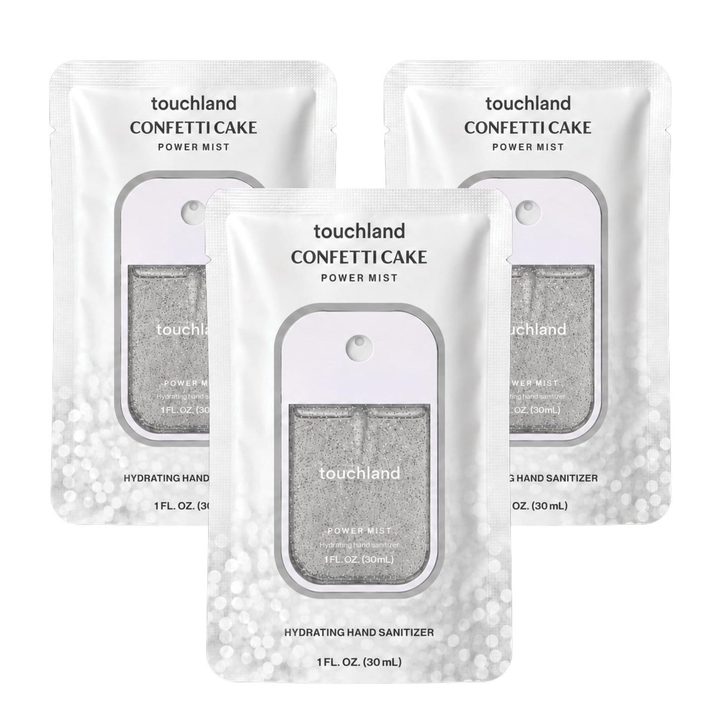 HotTouchland Juicy Trio Hydrating Hand Sanitizer Spray Set Travel Size