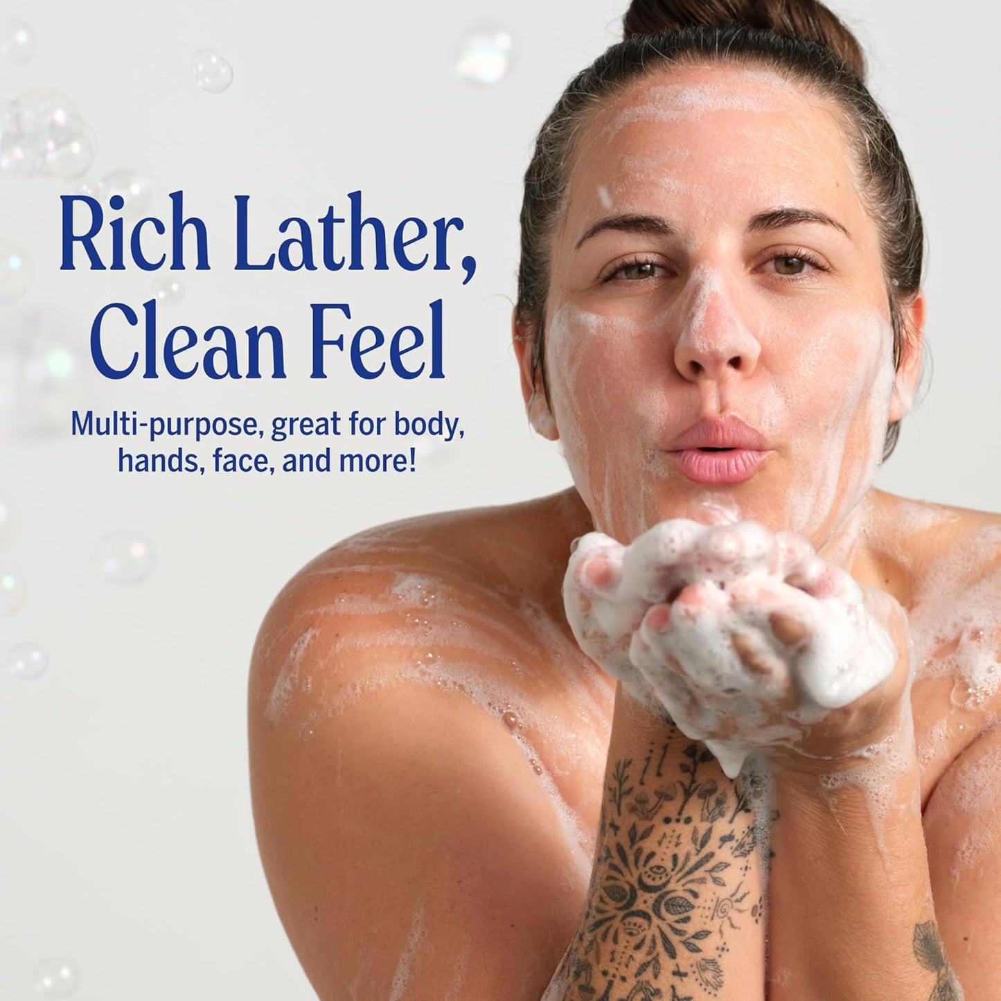 HotDr. Bronner's Pure-Castile Magic Liquid Soap - Made with Regenerative Organic Certified Oils- 18-in-1 Uses for Face, Body, Hand, Hair, Laundry & More- Vegan, Non-GMO- Body Wash- Peppermint,32oz