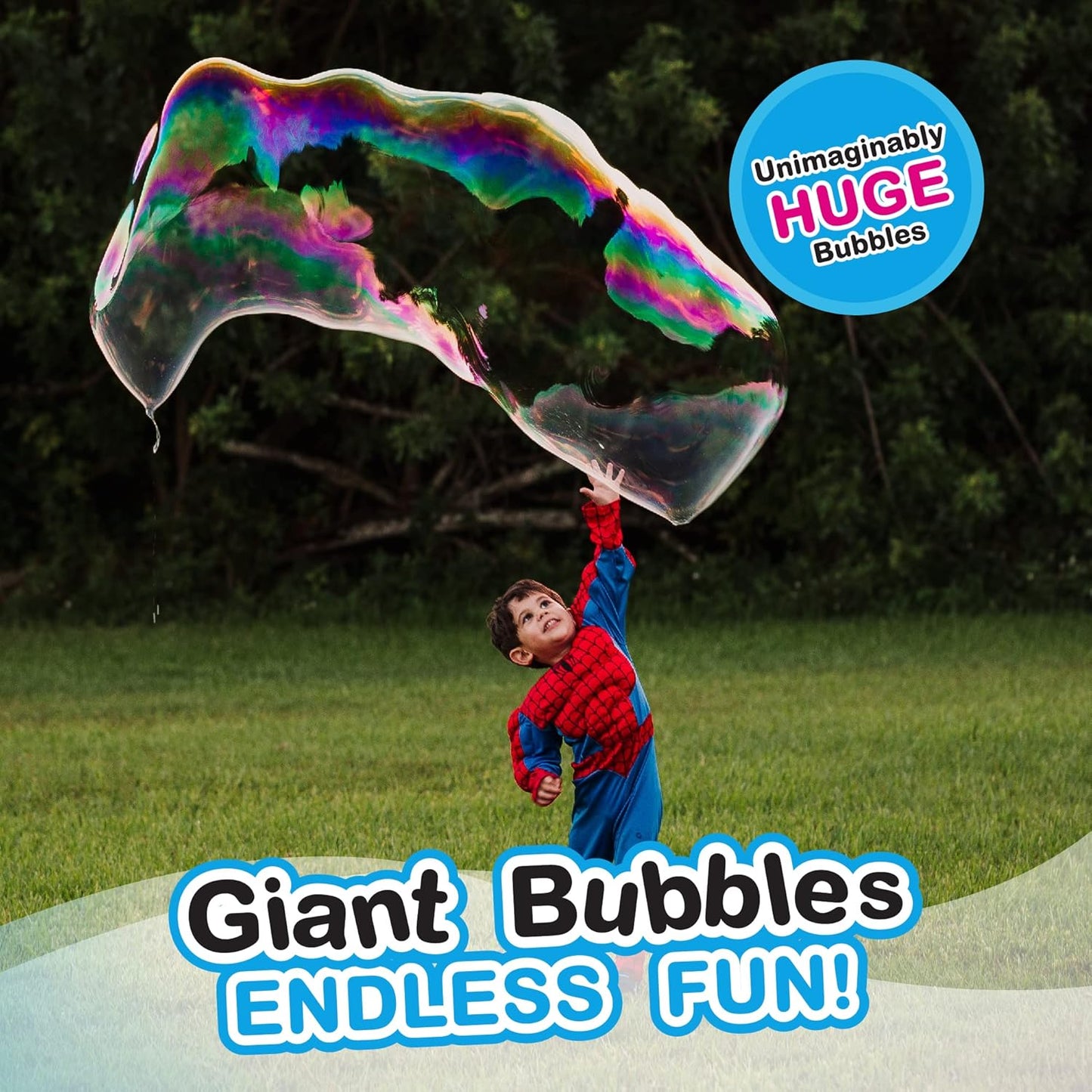 Hot 4 Big Bubble Wands: Making Giant Bubbles. Great Birthday Activity and Party Favor. Giant Bubble Solution Not Included.