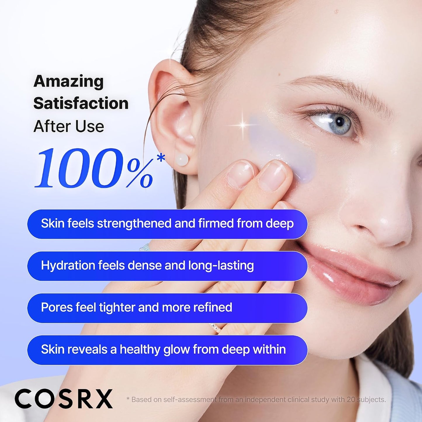 HotCOSRX The Blue Copper Peptide Bakuchiol Serum, Korean Peptide Plumping Serum for Face, GHK-Cu Copper Peptides with Bakuchiol, Glow & Plump, Anti-aging & Skin Firming Care, Korean Skin Care, 1.69 Fl Oz