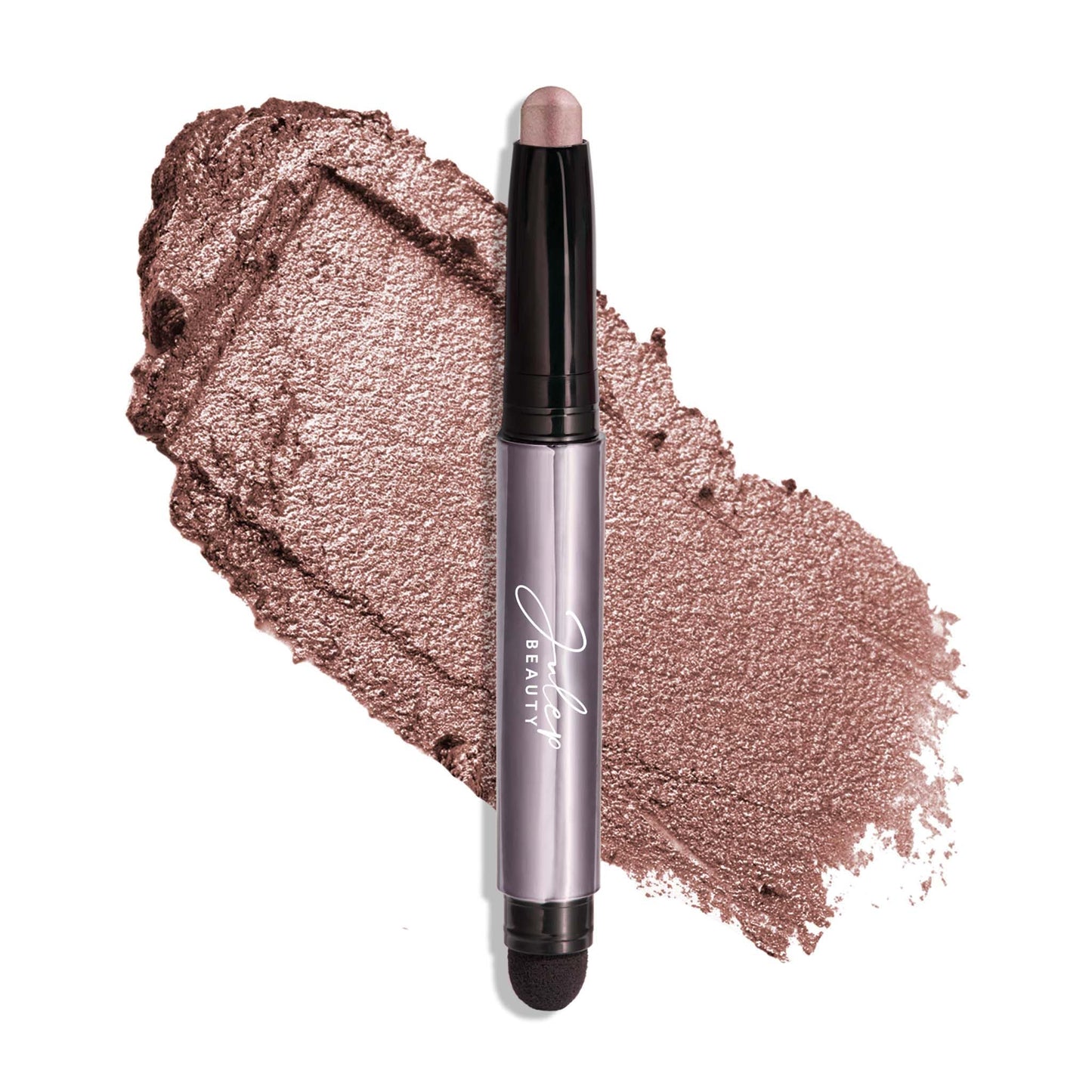 HotJulep Eyeshadow 101 Cream-to-Powder Waterproof Eyeshadow Stick – Champagne Shimmer – Long-Lasting, Buildable, Crease-Proof, Cruelty Free, Shimmer Finish with Built-In Smudger