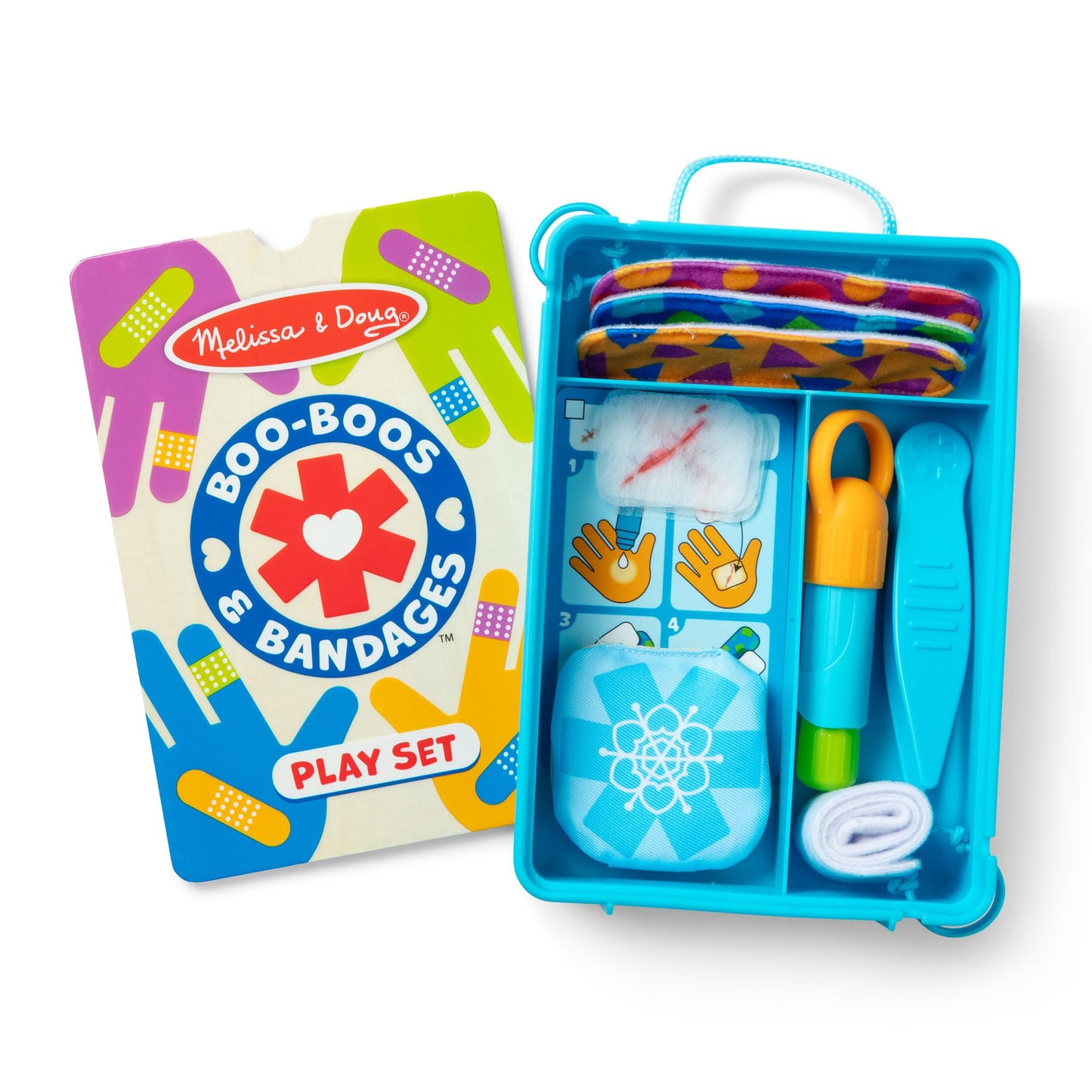 Hot Melissa & Doug Get Well Doctor Kit, 25-Piece Toddler Doctor Play Set, Realistic Pretend Play Toys & Accessories, Preschool Toys for Girls & Boys Ages 3+