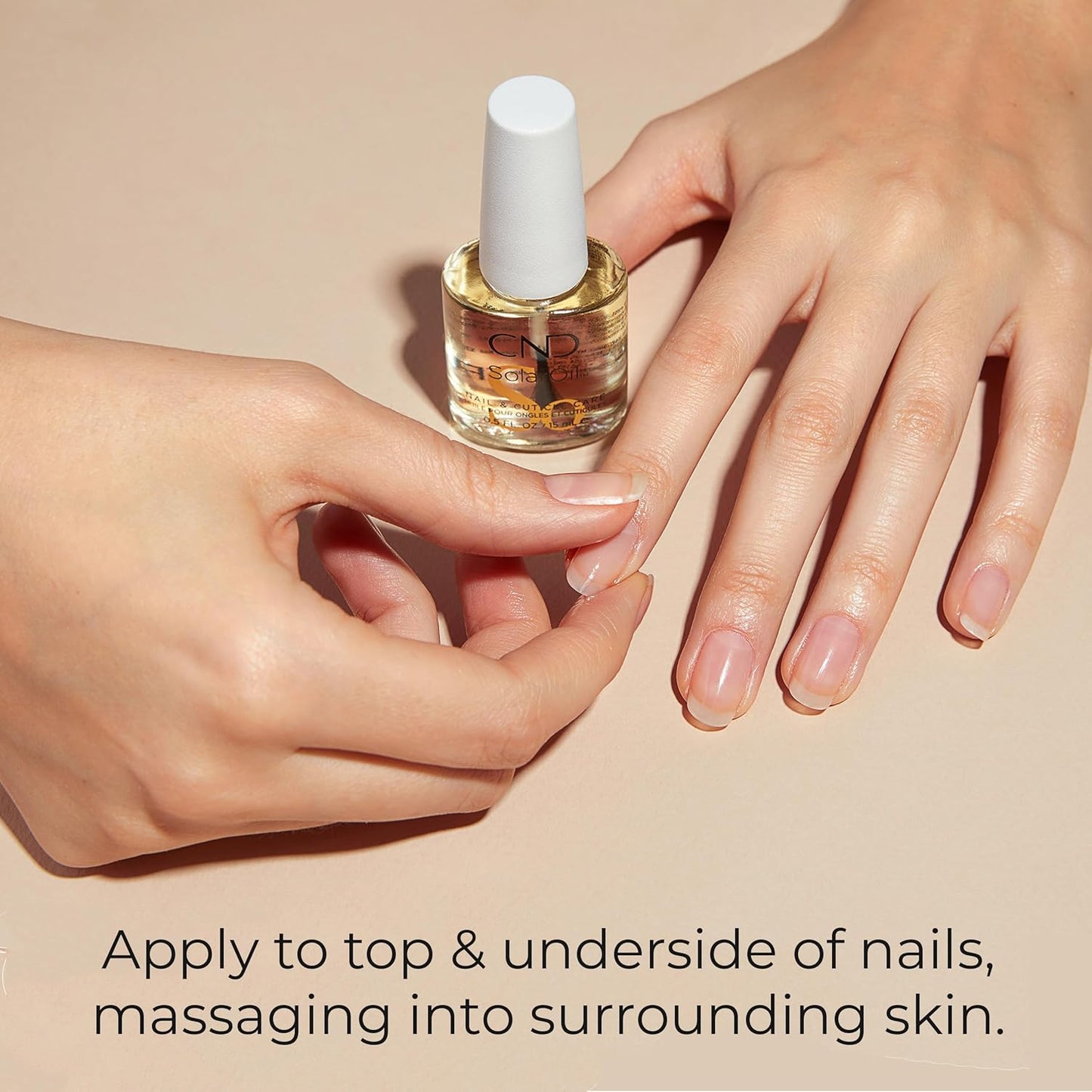 HotCND SolarOil Cuticle Oil, Natural Blend Of Jojoba, Vitamin E, Rice Bran and Sweet Almond Oils, Moisturizes and Conditions Skin (Packaging May Vary)