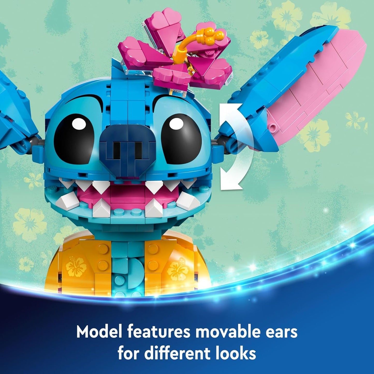Hot LEGO Disney Stitch Toy Building Kit, Disney Toy for 9 Year Old Kids, Buildable Figure with Ice Cream Cone, Fun Gift for Girls, Boys and Lovers of The Hit Movie Lilo and Stitch, 43249