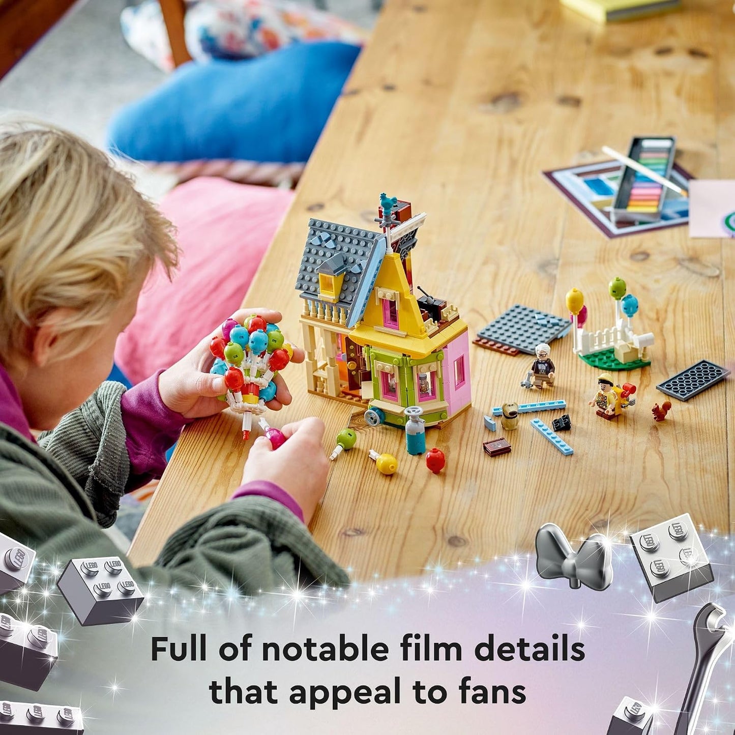 HotLEGO Disney and Pixar ‘Up’ House, Classic Disney Celebration Building Toy Set for Kids and Movie Fans Ages 9 and Up, A Fun Gift for Fans and Anyone Who Loves Creative Play, 43217