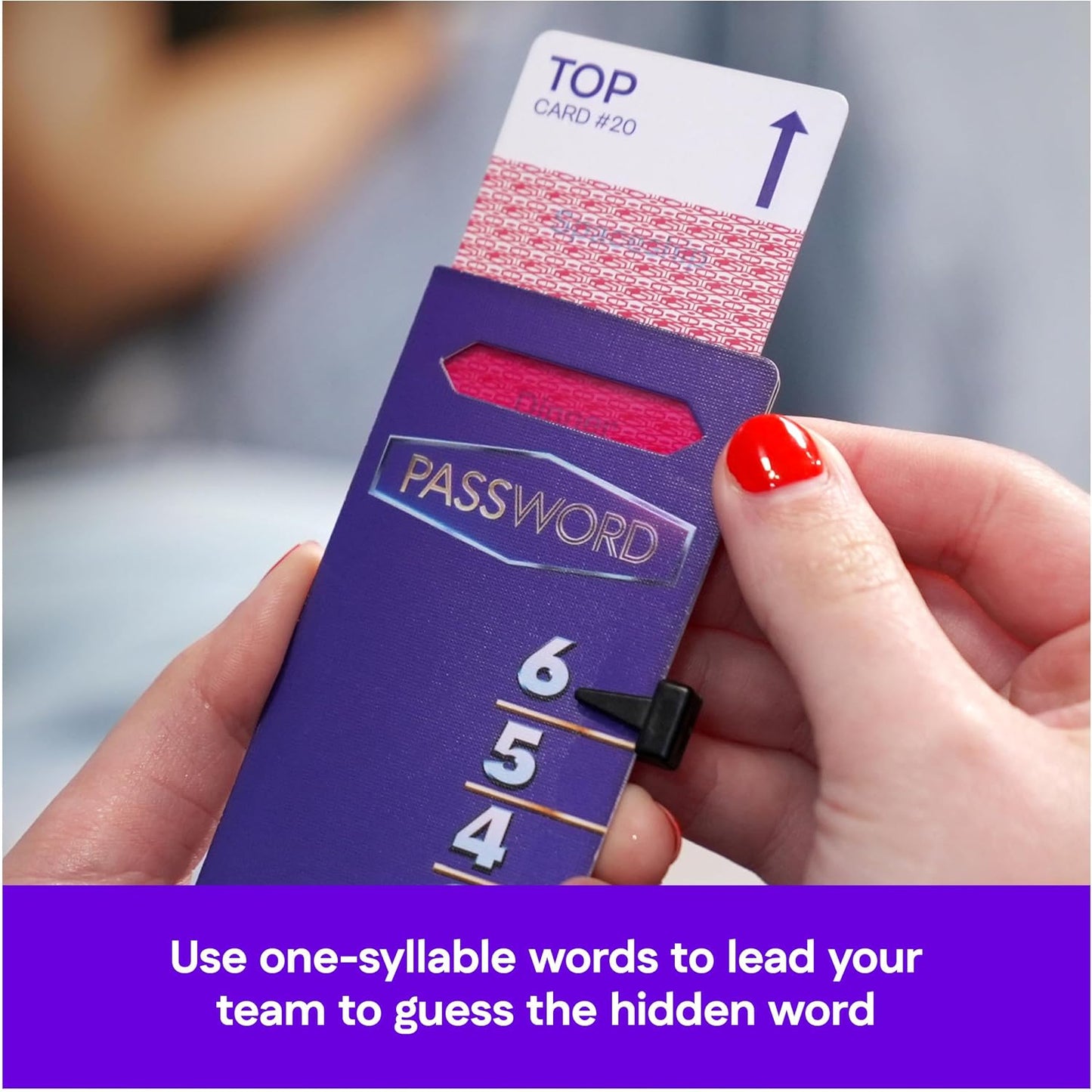 Hot Spin Master Games, Password Party Game, As Seen on The Tonight Show with Keke Palmer, The Viral Party Card Game, Friendsgiving, 4+ Players, for Ages 14 & Up