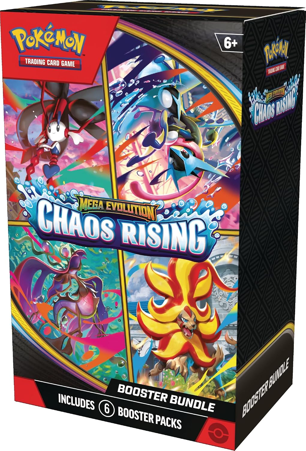 HotPokémon TCG: Mega Evolution—Chaos Rising Booster Bundle