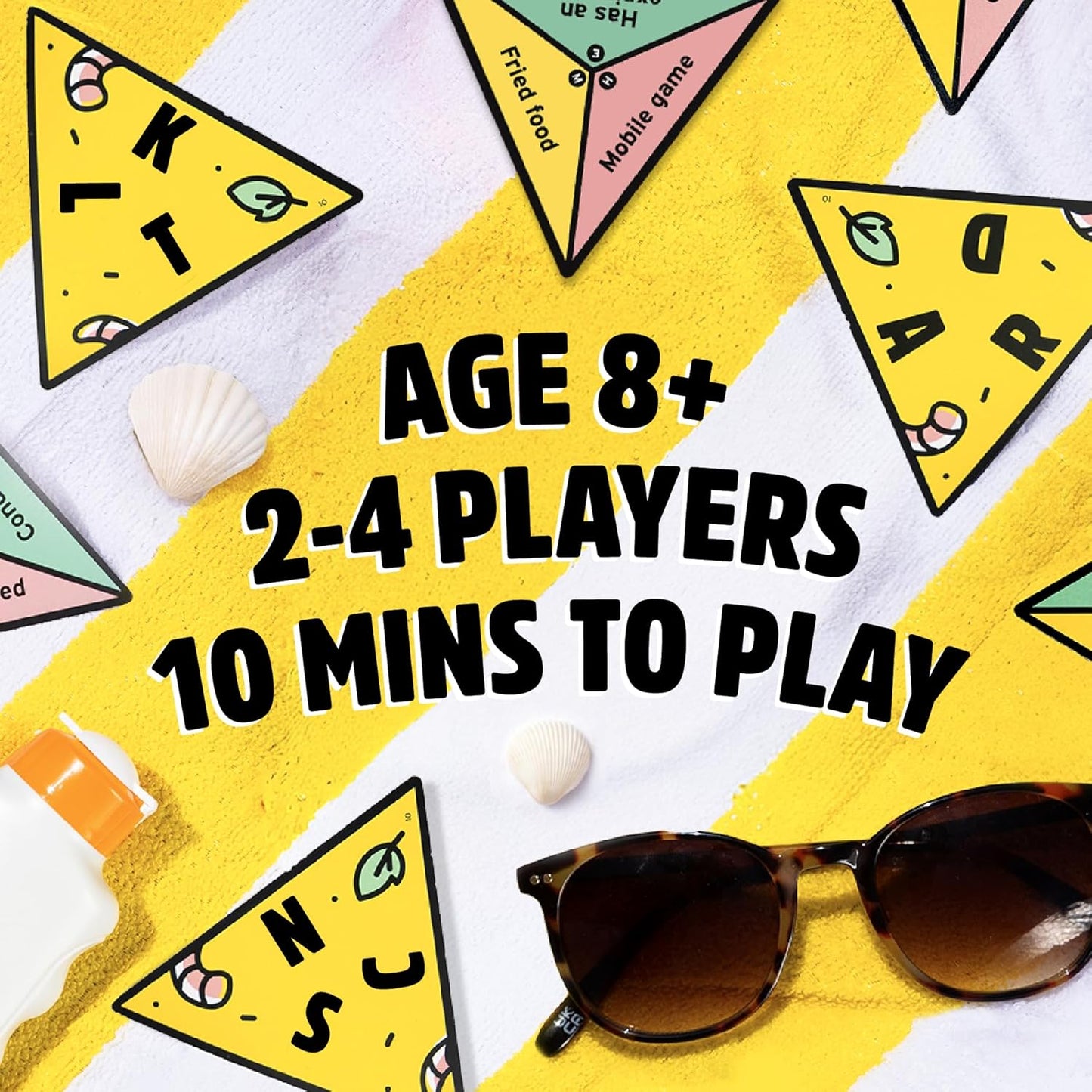 Hot Big Potato P for Pizza: Family Card Game | Great for Adults and Kids | Perfect Lightweight Travel Fun for Any Occasion | The Ultimate Travel Card Game
