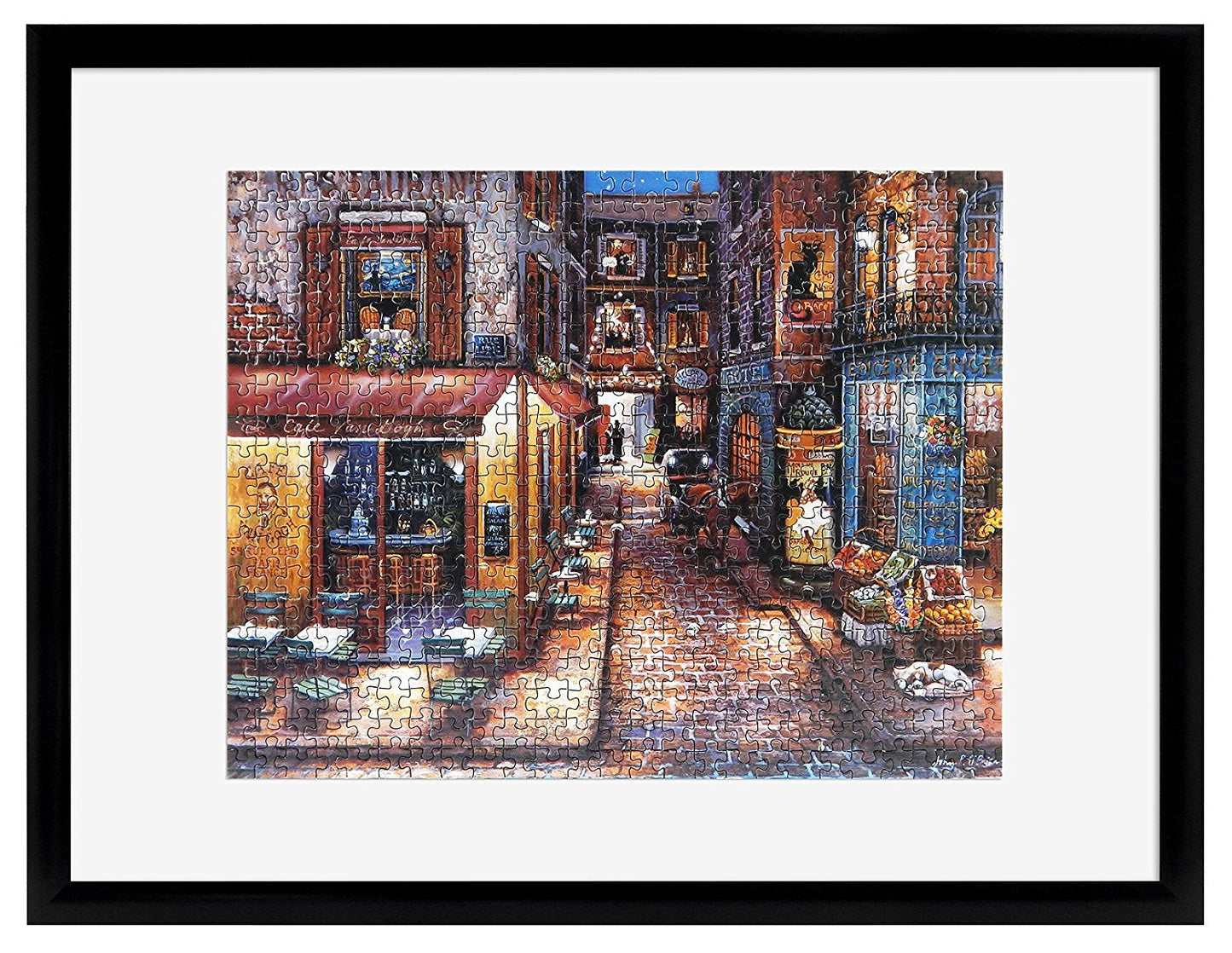 Hot MCS 20x27 Puzzle Frame for Finished Puzzles, Black Vertical & Horizontal Wall-Mounted Large Picture Display for Preservation (1-Pack)