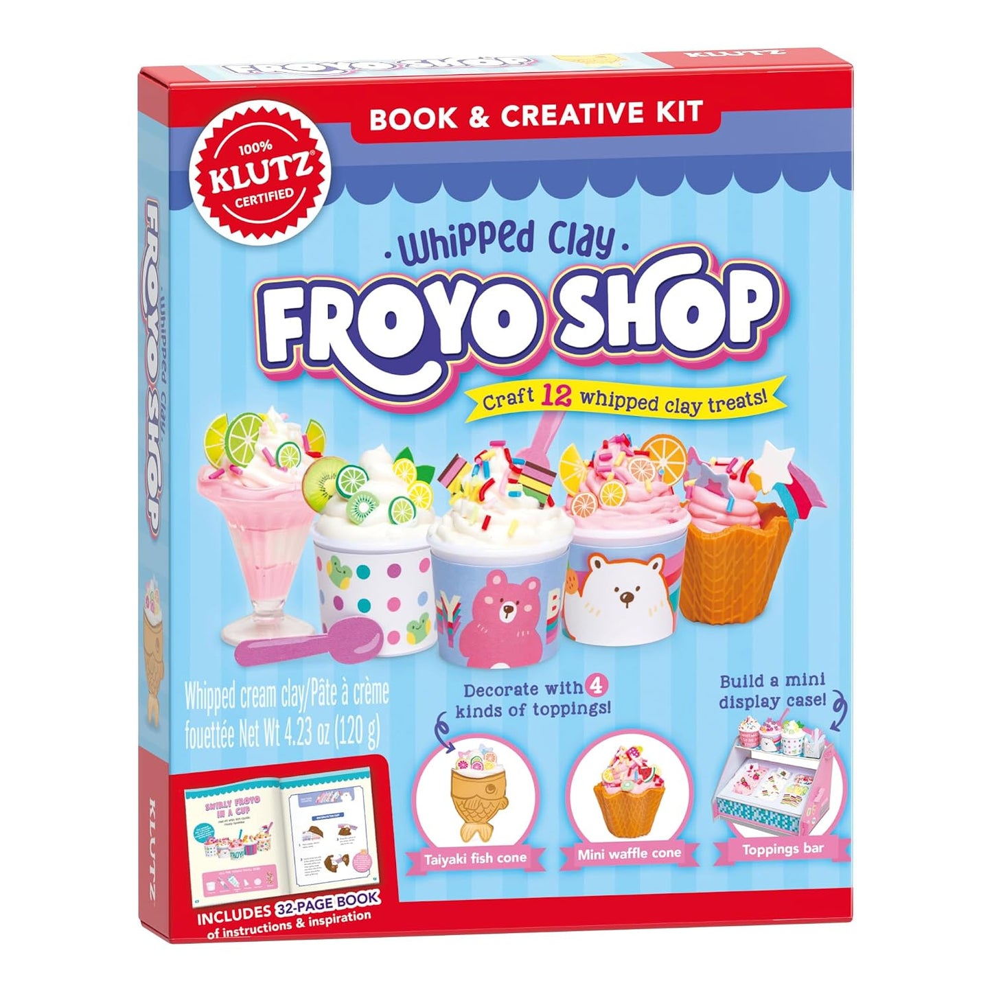 Hot Klutz Whipped Clay Froyo Shop