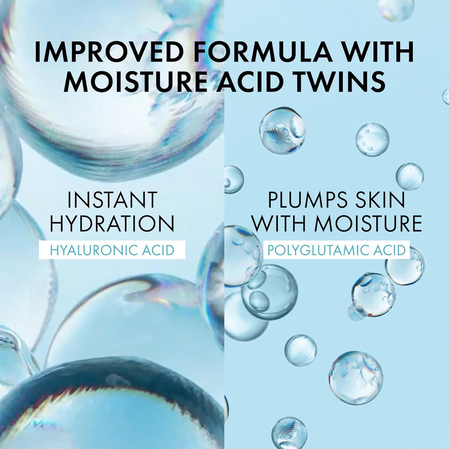 HotVichy Mineral 89 Booster, Pure Hyaluronic Acid Serum for Face with Polyglutamic Acid for Skin Barrier Repair, Plumps & Hydrates, Lightweight Hydrating Serum, Oil-Free, Non-Sticky