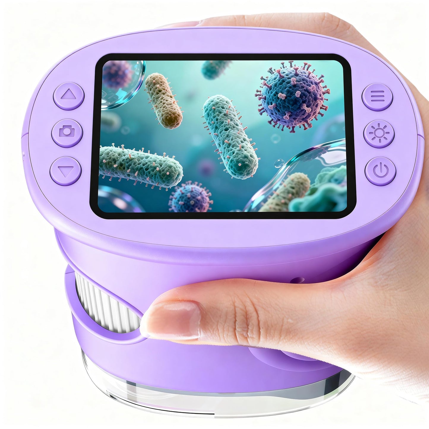 Hot1000X Handheld Digital Microscope for Kids: Pocket Microscope with 2.0" IPS Screen - STEM Toys Birthday Gifts for Girls Boys Child - Portable Edu Science Kits Toddler Age 3-6 6-12