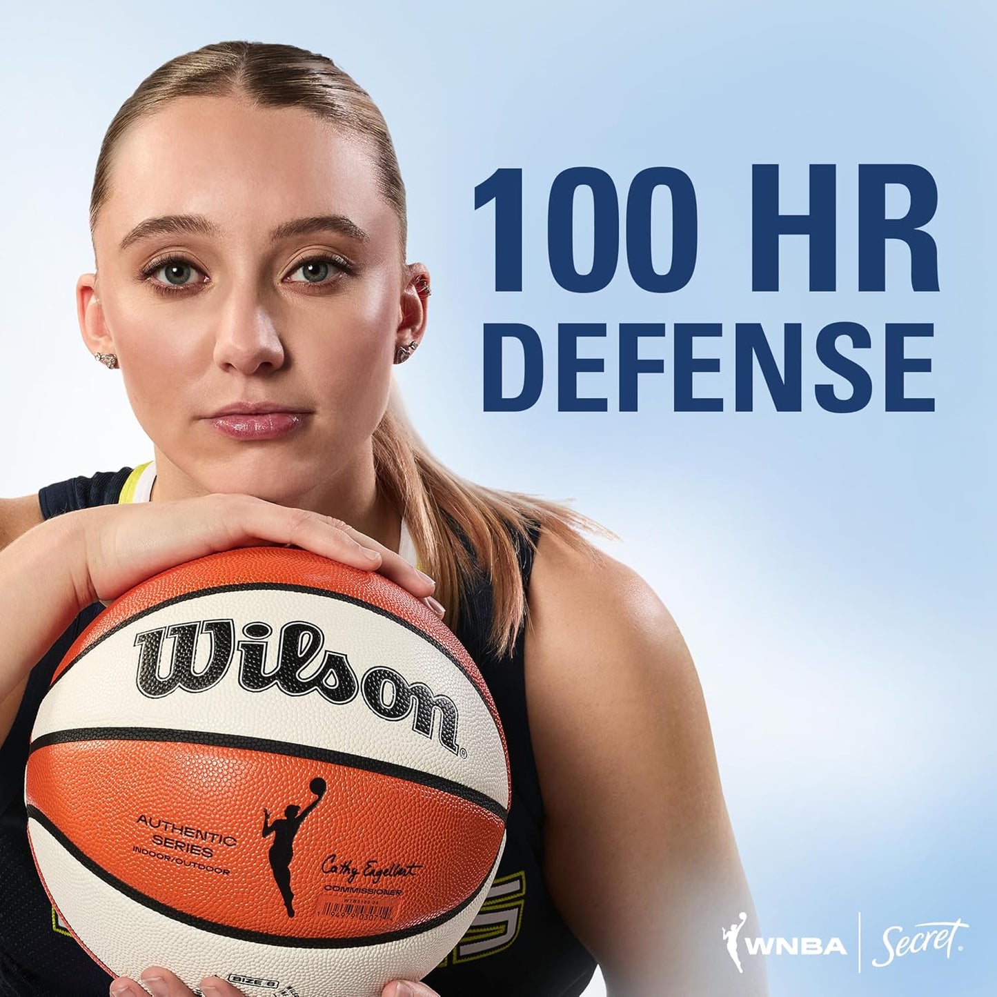 HotSecret Clinical Strength 100HR Defense, Invisible Solid Antiperspirant Deodorant for Women, Paige Bueckers Edition, Triple Threat Sweat Protection, Hyaluronic Acid, Buzzer Beater Berry Scent, 2.6 oz