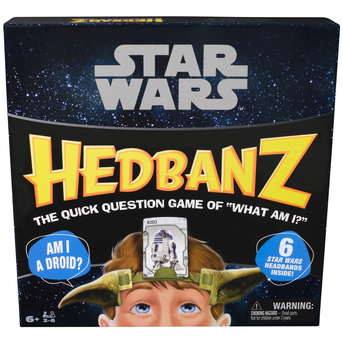 HotSpin Master Games Hedbanz Picture Guessing Game for Family Game Night