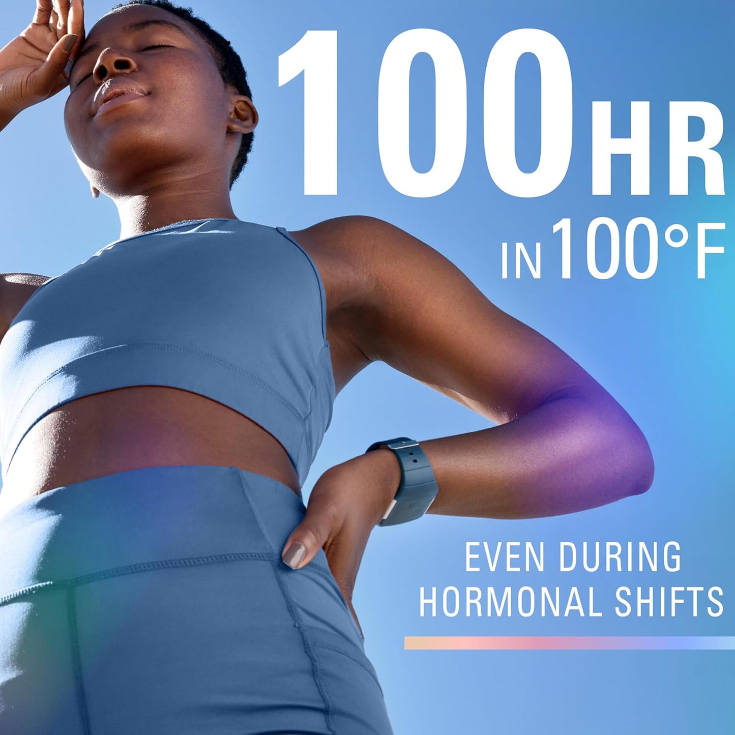 HotSecret Clinical Strength Invisible Solid Antiperspirant Deodorant for Women, 100HR Sweat & Odor Protection, 3X Stress Protection with Hyaluronic Acid, PH Balanced, Completely Clean Scent, 2.6 oz