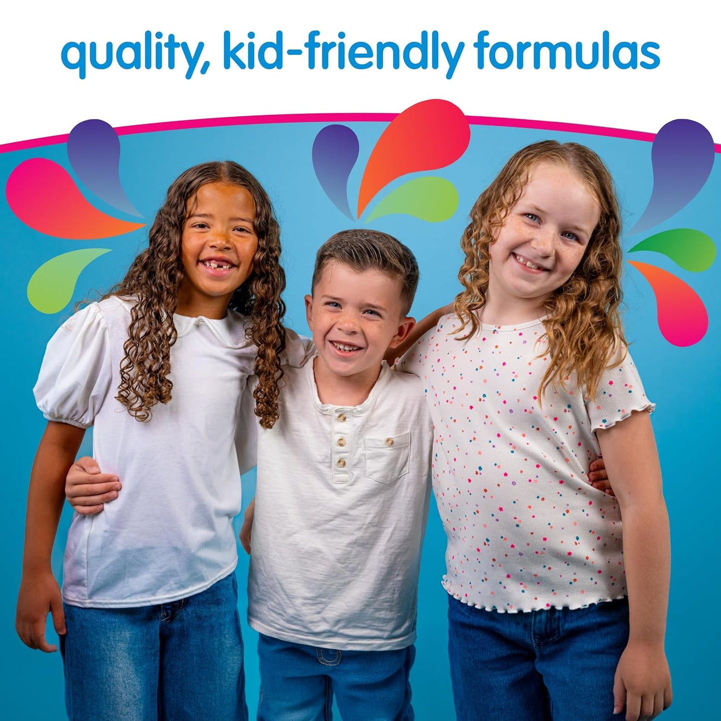 HotSoCozy 3 in 1 Kids Shampoo + Conditioner + Body Wash (16 Fl Oz) Gentle, Hydrating Hair & Body Cleanser with Keratin, Vitamin B5, & Kiwi Extract, Paraben & Sulfate-Free