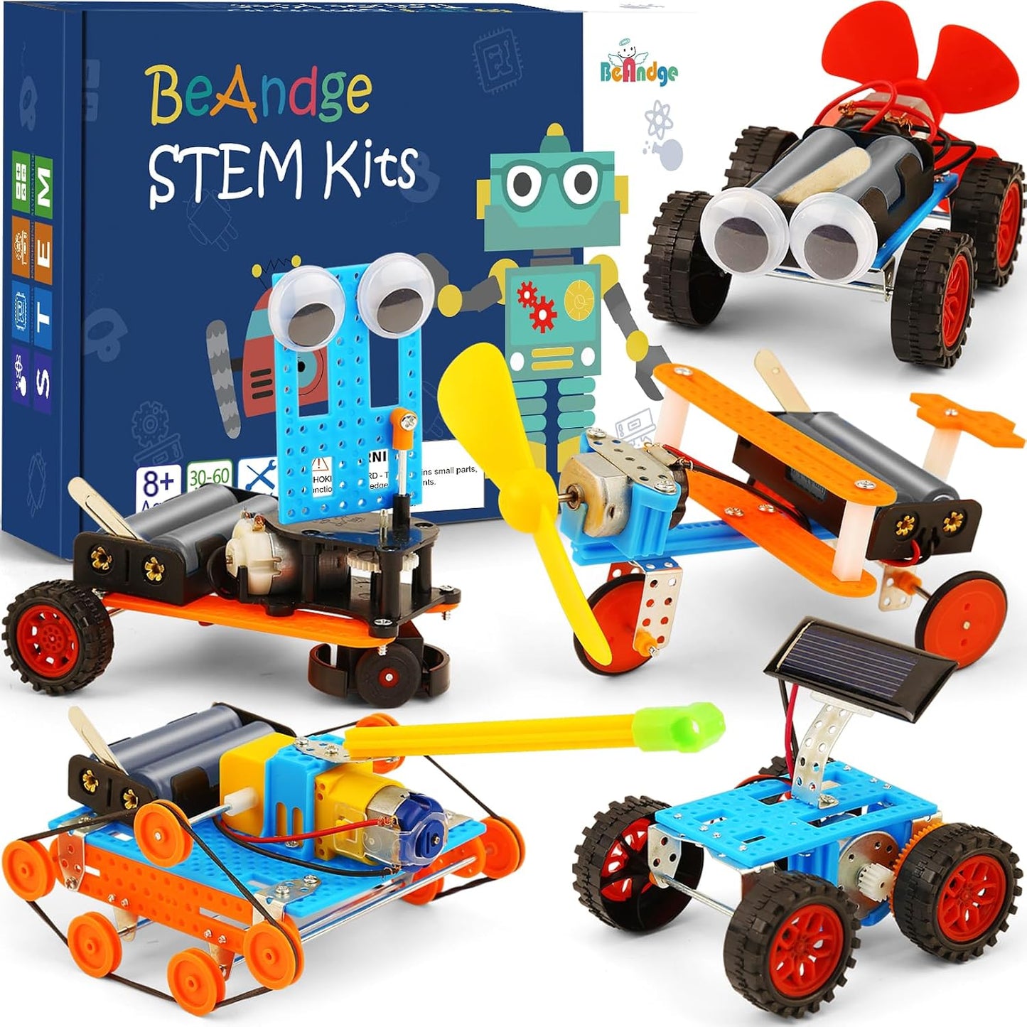 HotSTEM Kits for Kids Craft 8-12, STEM Toy 6 7 8 9 Year Old Boy Birthday Gift | Science Kits for Kids 8-12 6-8 8-10, Boys Gifts Toys Crafts 6+ 7+ yr, Robotics Activities Robot Building Age 10 11 12 13 14