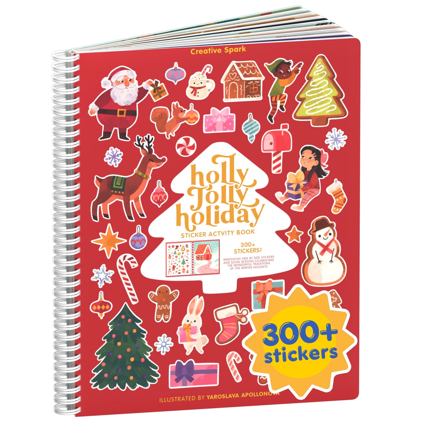 HotAnimals Habitat 500+ Kids Sticker Book by Cupkin Toddler Airplane Travel Activity Coloring and Sticker Book, Road Trip Essentials, 12 Coloring Pages + 12 Scenes for Ages 2–8 Years