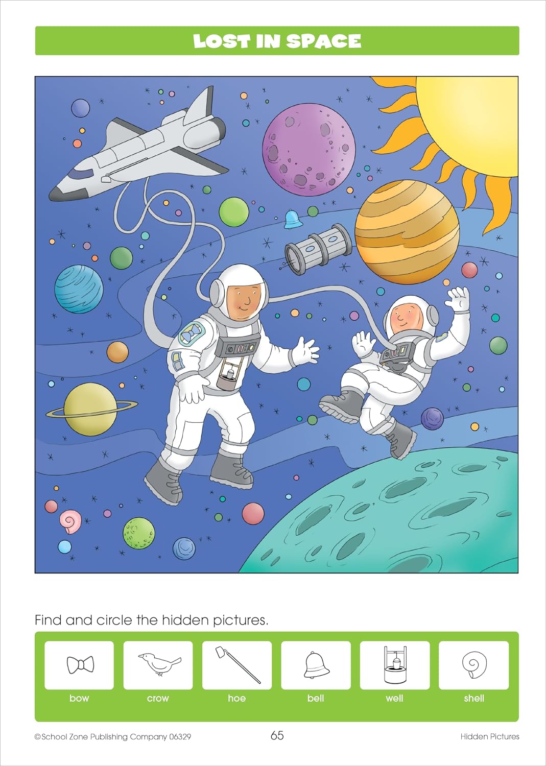 Hot School Zone Big Hidden Pictures & More Workbook: 320 Pages, 1st Grade, 2nd Grade, Search & Find, Picture Puzzles, Hidden Objects, Mazes, Ages 6 to 8